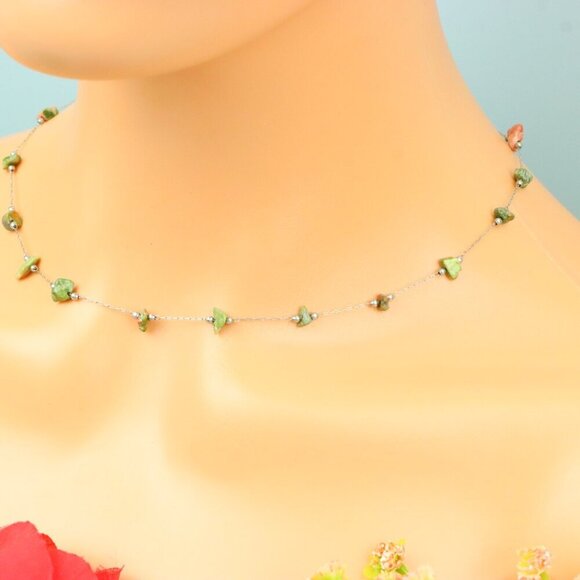 Delicate & Contemporary Necklace Chain, A Lovely Choice for Women, EVCH1090 - Picture 7 of 15